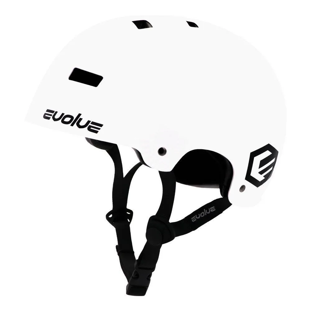 Шлем велосипедный Evolve Curb, белый