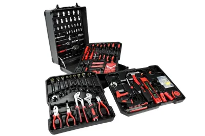 Набор инструментов Benson в чемодане на колёсах, 186 предметов