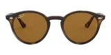 Солнцезащитные очки Ray-Ban RB2180 коричневые — фото 2