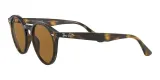Солнцезащитные очки Ray-Ban RB2180 коричневые — фото 3