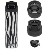 Термобутылка Kambukka Elton Insulated 600 мл Zebra Jungle — фото 3