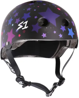 Шлем S-One Lifer Black Matte Star чёрный