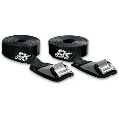 Ремни стяжные для перевозки снаряжения Dakine Baja Tie Down Straps 610 см чёрные
