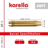 Дротики для дартса Karella XT-1 Softdart 18 г — фото 5
