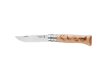 Складной нож Opinel Engraved Hiking No. 08 с гравировкой