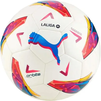 Мяч футбольный Puma Orbita LaLiga Hybrid, 5, Разноцветный
