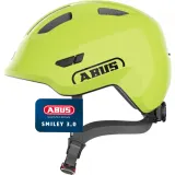 Шлем велосипедный Abus Smiley 3.0 детский глянцевый жёлтый — фото 1