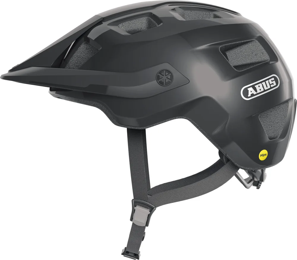Шлем велосипедный Abus MoTrip MIPS, 54-58 cm, Чёрный
