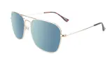Солнцезащитные очки Knockaround Mount Evans Gold Sky, категория 3, поляризация — фото 1