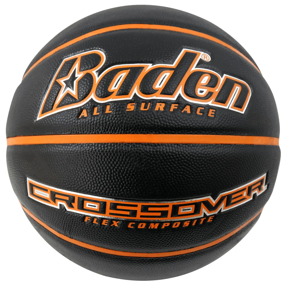 Мяч баскетбольный Baden Sports Crossover, 6, Чёрный