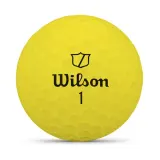 Мячи для гольфа Wilson Duo Soft, 12 штук, Жёлтый — фото 3