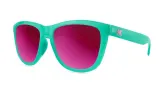 Солнцезащитные очки для взрослых Knockaround, категория 3, поляризация, Aquamarine — фото 3