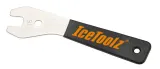 Ключ конусный IceToolz 16 мм с рукояткой 200 мм черный — фото 2