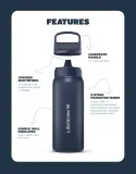 Бутылка-фильтр LifeStraw Go Series 700 мл Steel чёрная — фото 3