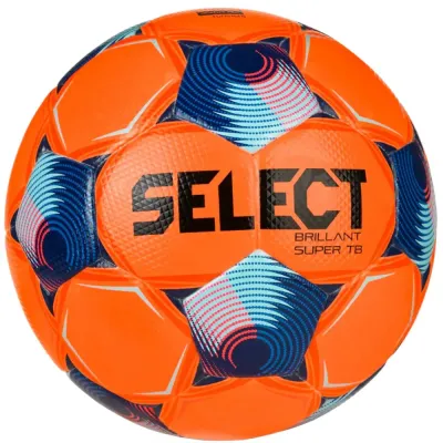 Мяч футбольный Select Brillant Super TB FIFA Quality Pro v25, 5, Оранжевый
