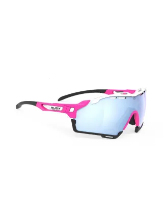 Спортивные очки Rudy Project Cutline Pink Fluo Mate C1, линзы Multilaser Ice