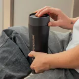 Термокружка Lifeventure One Touch Thermal Mug 350 мл черная — фото 6