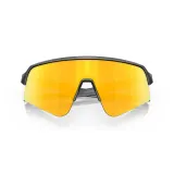 Очки солнцезащитные мужские Oakley Sutro Lite золотистые — фото 3