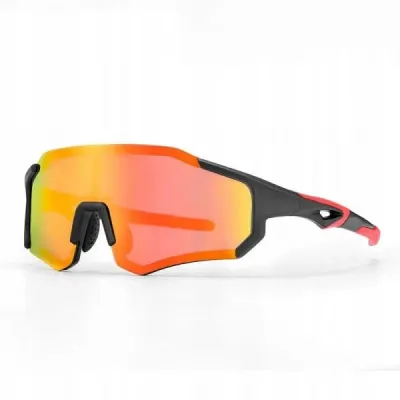 Велосипедные очки ROCKBROS UV400 (10182) черно-красные
