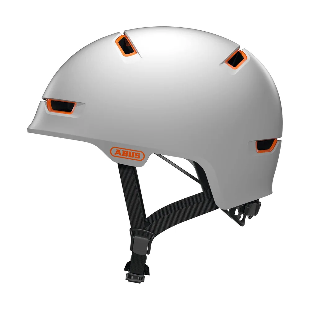 Шлем велосипедный Abus Scraper 3.0 Ace белый, 54-58 cm, Серая сталь