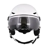 Шлем Visor T'nB с козырьком, размер M (окружность головы 54-58 см), белый — фото 2