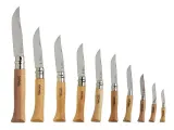 Opinel Набор складных ножей из нержавеющей стали в деревянном ящике, 10 шт, No.02-12 — фото 2