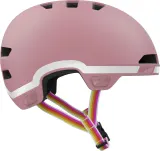 Шлем велосипедный детский Lazer Maze Jr KinetiCore GoFluo Edition розовый — фото 1