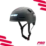 Шлем велосипедный Pro Sport Lights Speed Pedelec NTA 8776 матовый черный размер M — фото 4