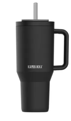 Термокружка-непроливайка с трубочкой Kambukka Rio Tumbler 950 мл Night Rider