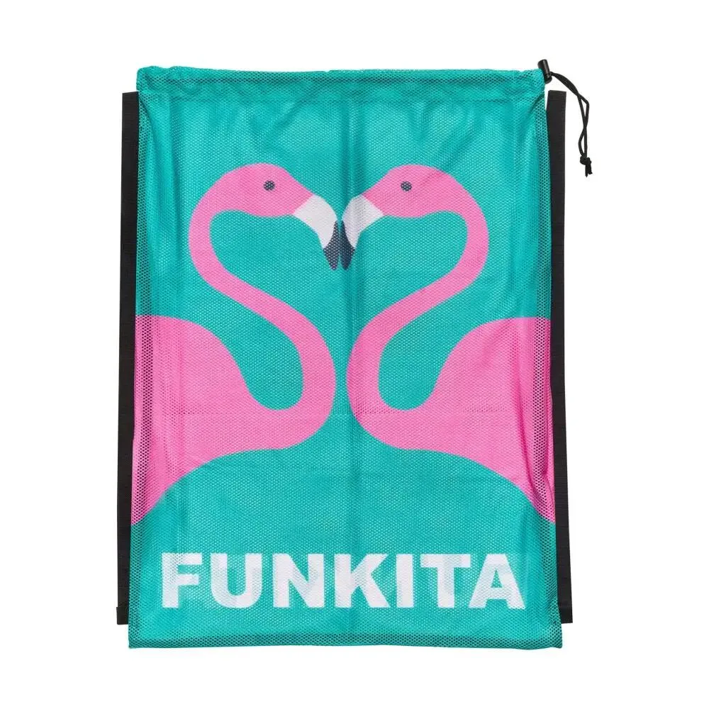Сетчатый мешок для плавательного инвентаря Funkita Go Flamingo