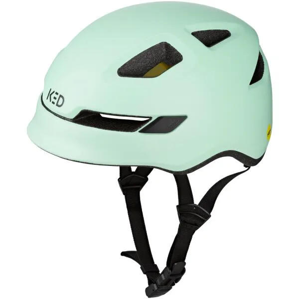 Шлем детский KED POP II MIPS M 52-56 см матовый мятный