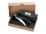 Нож складной туристический Opinel Slim No.10 INOX эбеновое дерево — фото 1