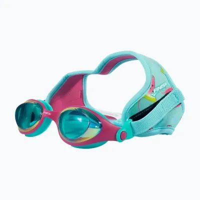 Очки для плавания детские FINIS DragonFlys, Один размер, Чёрный