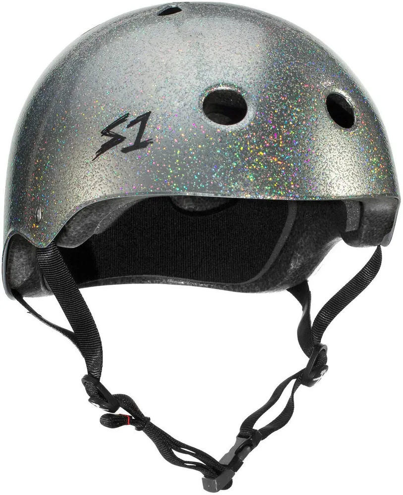 Шлем S-One Mega Lifer Silver Glitter, размер S