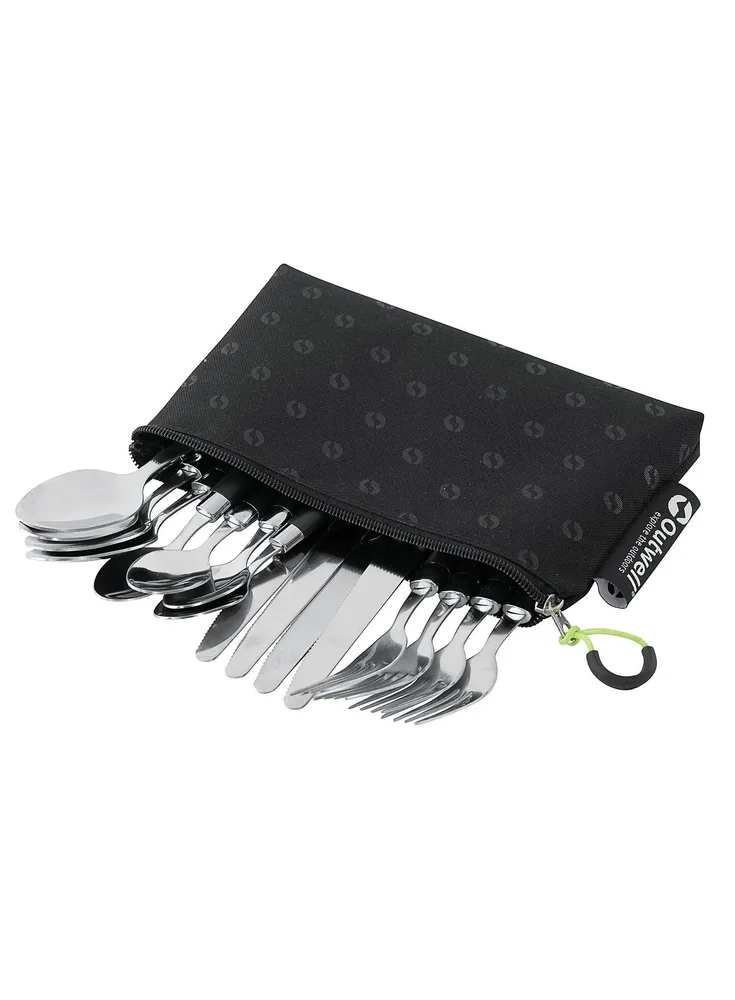 Набор кемпинговых столовых приборов Outwell Pouch Cutlery Set