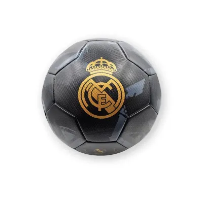 Мяч футбольный Real Madrid, размер 5, 68 cm, Чёрный