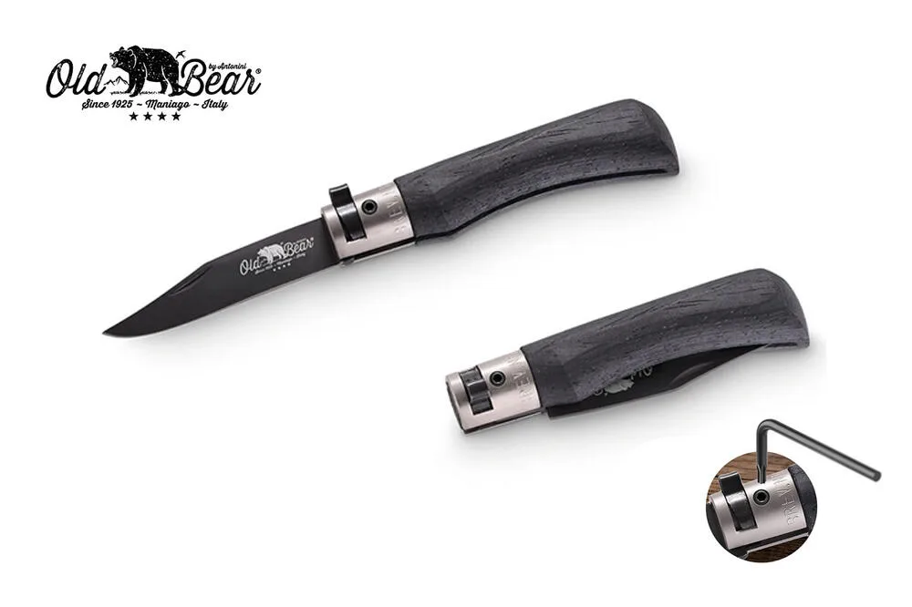 Нож складной Antonini Old Bear KNF Lamin Black Stainless