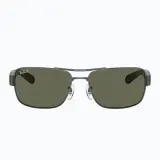 Солнцезащитные очки Ray-Ban RB3522, Серебристый — фото 2