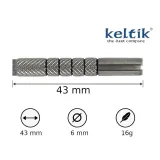 Дротики Keltik The Lance 16 г, софт-дартс, 80 процентов вольфрама — фото 4