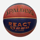Мяч баскетбольный Spalding React LNB 24 TF-250 Composite — фото 1