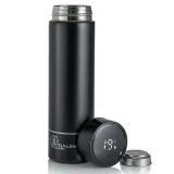 Термос с LED-дисплеем Extralink Smart Travel Mug черный — фото 1