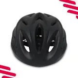 Шлем велосипедный Pro Sport Lights, матовый чёрный, мужской и женский — фото 7