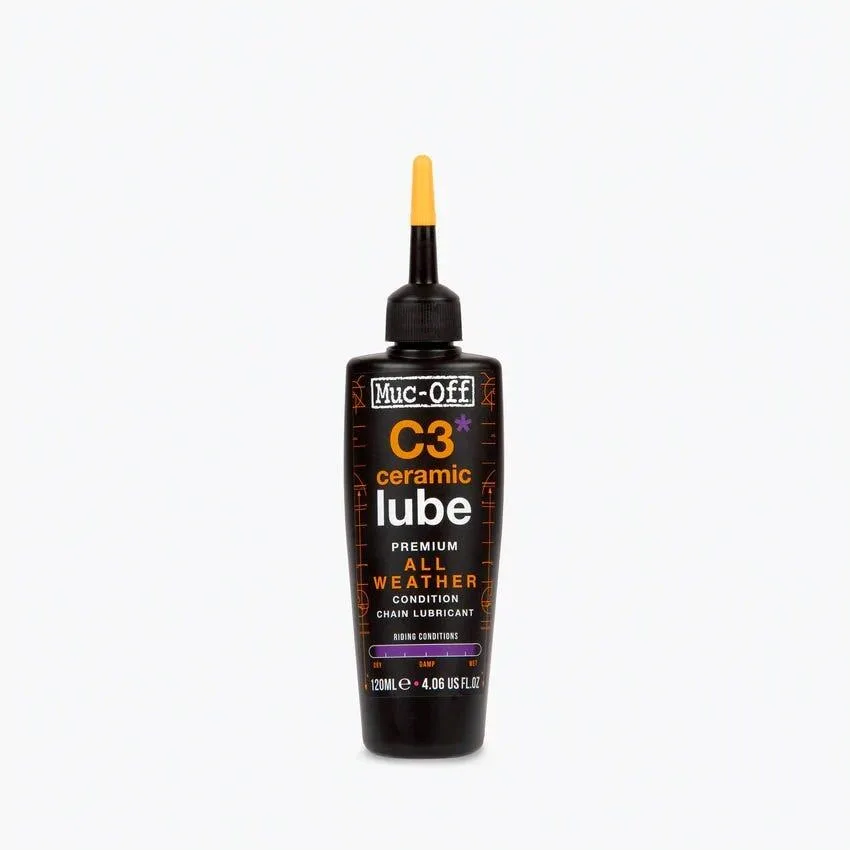 Смазка для велосипедной цепи Muc-Off C3 All Weather Lube Ceramic 120 мл