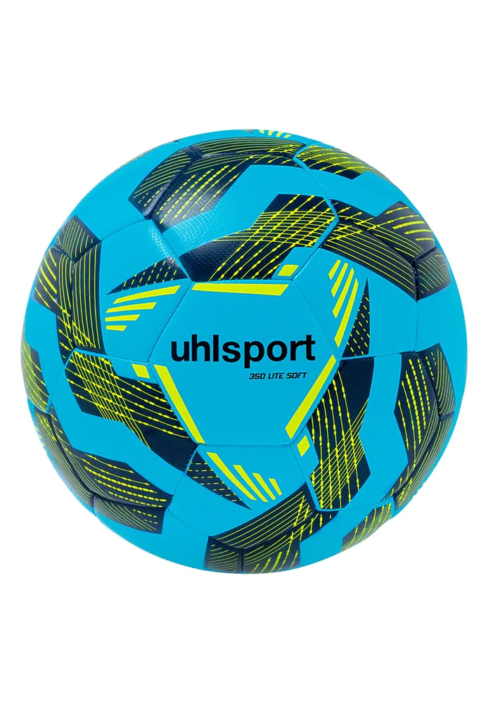 Мяч футбольный Uhlsport Lite Soft 350 для детей, 4, Синий