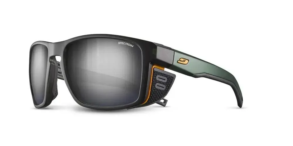 Солнцезащитные очки горные Julbo Shield зелёные, Spectron 4