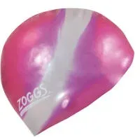 Шапочка для плавания силиконовая Zoggs Multi Colour