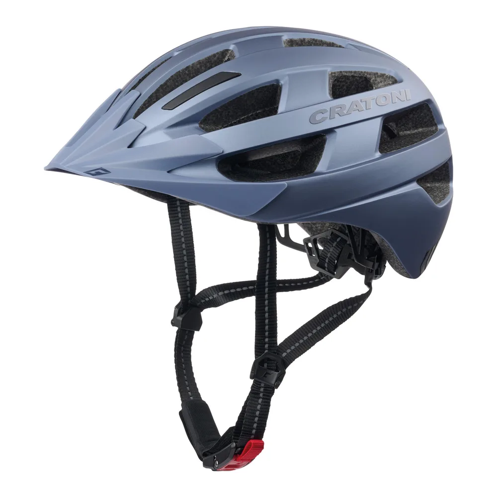 Городской велосипедный шлем Cratoni Velo-X синий
