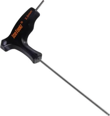 Двусторонний шестигранный ключ IceToolz 7M25 2,5 мм