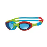 Детские очки для плавания Zoggs Super Seal Junior, красно-синие — фото 1