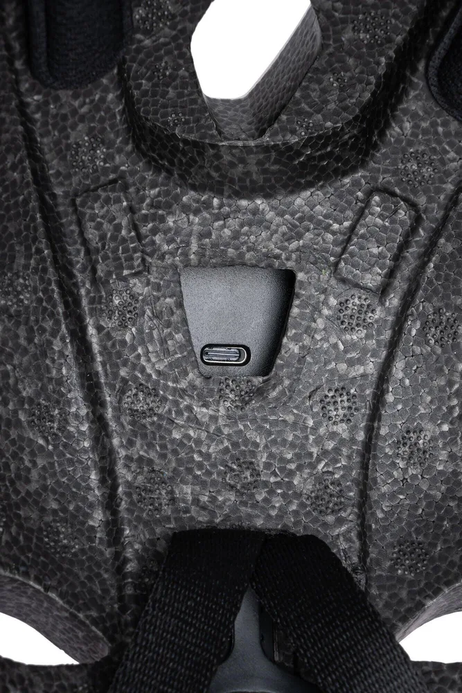 Шлем велосипедный CONTEC Abbey с фонарём USB-C, размер L, чёрно-коричневый матовый